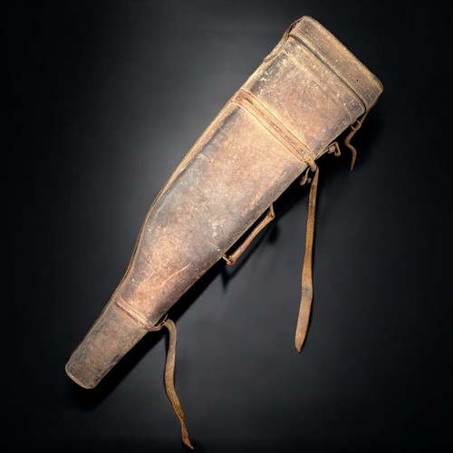 Ancien étui porte - -fusil, de