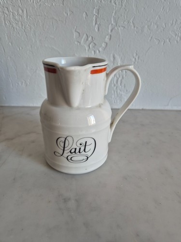 Pot lait porcelaine - -,