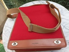 Sacoche / Porte-documents LANCEL rouge