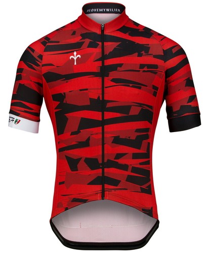 Maillot wilier vibes rouge - maillot,