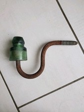 Ancien Isolateur EDF en Verre