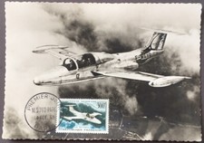 Carte Maximum  1er Jour Poste Aérienne N°35 MORANE SAULNIER 1959