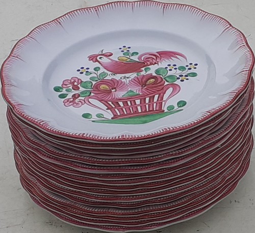 2551 assiettes china - :,