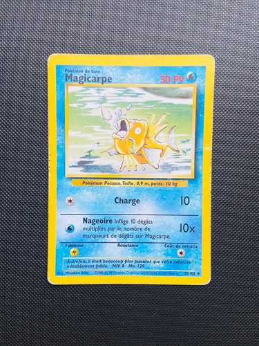Carte pokemon magicarpe 102 - pokemon, 35/102
