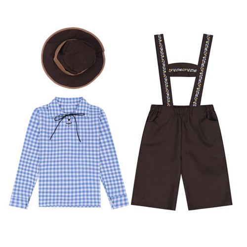 Costume bavarois avec chapeau - bavarois,