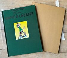 TT FRANQUIN GASTON 15 GAFFE A LAGAFFE TTBE avec sérigraphie signée 800 EX