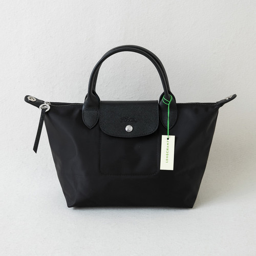 Longchamp black oversized tote - oversized,