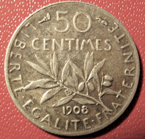 France centimes semeuse - 50,