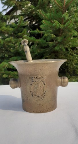 Ancien mortier pilon - pilon, en
