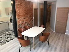 5 chaises Philippe Starck "Costes" acajou année 80 très bon état 