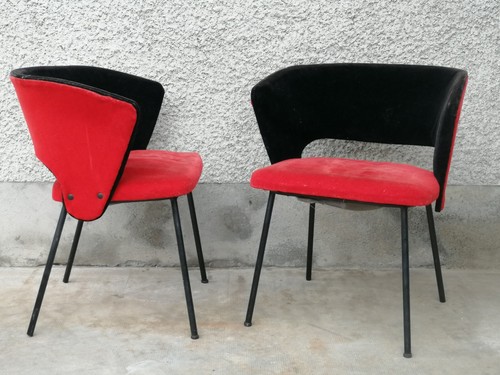Paire fauteuil design michel - paire,