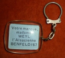 Porte-clés Chaussures D'Appartement CAPLA ROMIKA Mme WEYL Alsacienne BENFELD 67