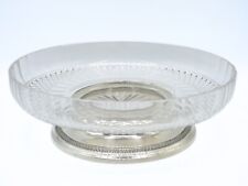 PUIFORCAT BELLE COUPE / SALADIER ARGENT MASSIF POINCON MINERVE ET CRISTAL