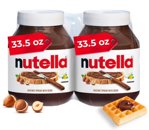 Nutella hazelnut spread with - nutella,