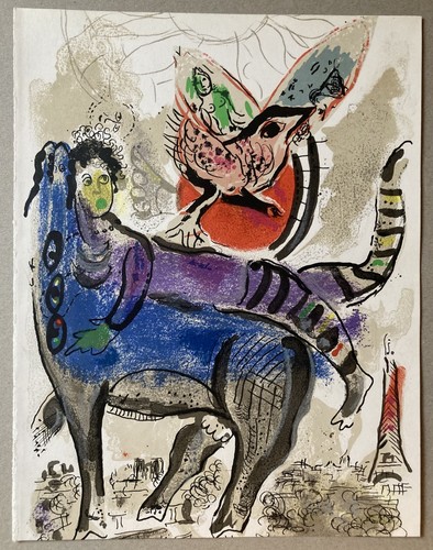 Lithographie originale marc - lithographie,