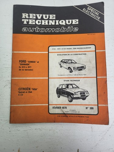 Revue technique automobile rta - revue,