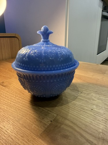 Bonbonnière opaline - bonbonnière, en
