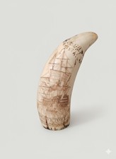 SCRIMSHAW - HMS Victory - Horatio Nelson - Dent De Cachalot - Résine 