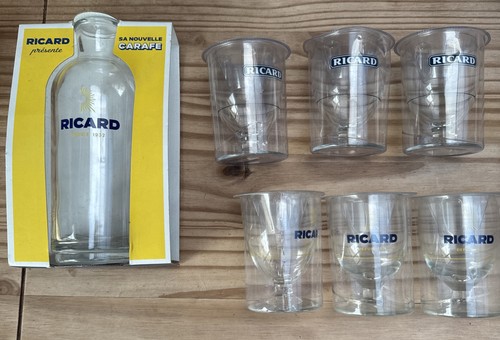 Lot verres ricard trait - ,,