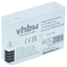 Batterie pour Canon EOS 600D Kiss X6i 650D 700D Kiss X5 550D Kiss X4 900mAh 7,2V