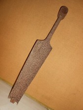 Compagnon compagnonnage charron charrette ancienne cuillère tarière  fer forgé 