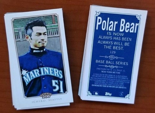 2010 topps t206 - mini, polar