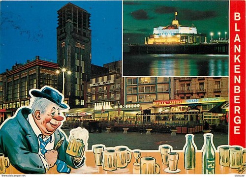 Carte postale belgique - carte,