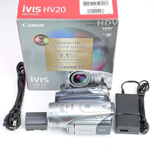 Canon ivis hv20 ntsc - canon,