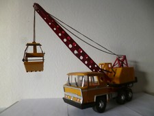 PEU COURANT JOUSTRA Camion BERNARD GRUE en tôle 1/10e bel état