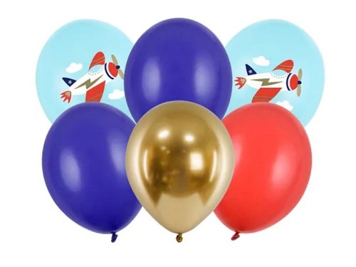 Ensemble ballons avion - ensemble, de