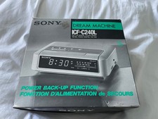 Radio reveil sony icf c240l - radio,