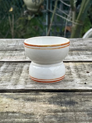 Coquetier diabolo faïence - coquetier, en