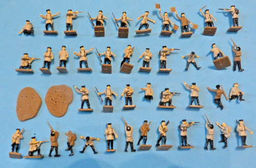 Soldats plastique - 1/72,