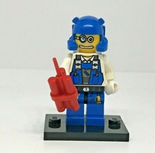 LEGO Power Miners : Brains - minifig figurine personnage - Set 8957 pm007