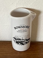 RARE petit pichet publicitaire céramique BOWMORE Islay Single Malt Scotch Whisky