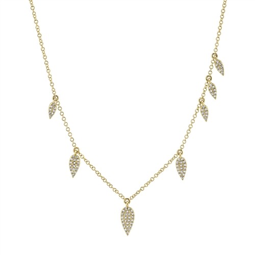 14k jaune poire larme - or,