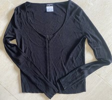 GILET NOIR CHANEL T.40