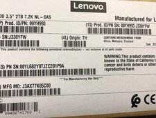 Lenovo 00YH993 Stockage Disque