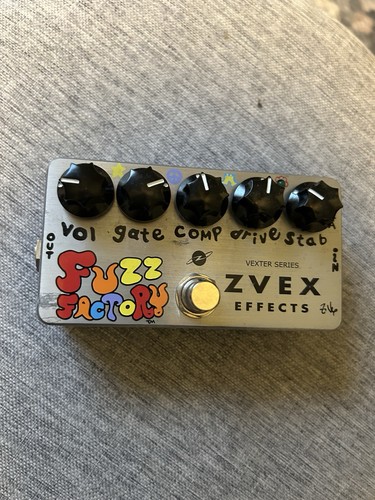 Zvex fuzz factory guitar pedal - zvex,