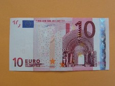 rare billet 10 euros 2002 superbe