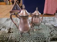 Lot 2 Théières en Métal