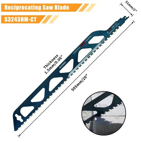 Lame scie sabre s3243hm - lame,