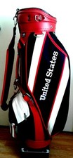 U S Ryder Cup Golf Bag, Valderama 1997, with  vintage PGA Ryder Cup Golf Set