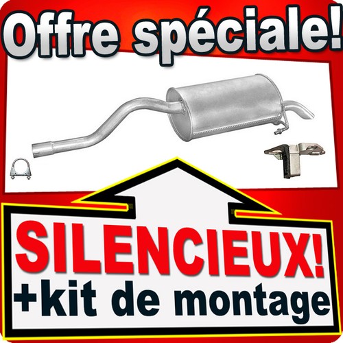 Silencieux arriere pour - silencieux,