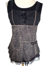 HAUT DOUBLEE VOILE IMPRIMEE K.WOMAN TAILLE 38 NEUF