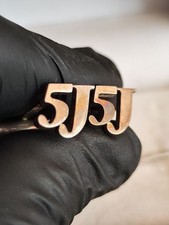 Silver/ Argent 925 Bouton De Manchette Cinco Jotas "5J" Limité 1000 Exemplaires 