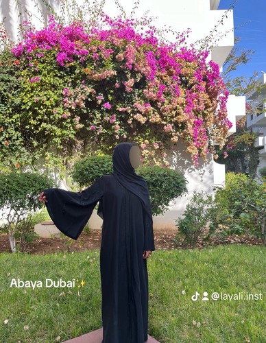 Abaya dubai noir neuve taille - neuve,,
