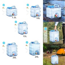 Récipient à eau de camping avec robinet seau à eau carafe à eau bleu