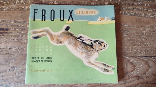 Livre ancien froux lièvre - ancien, le