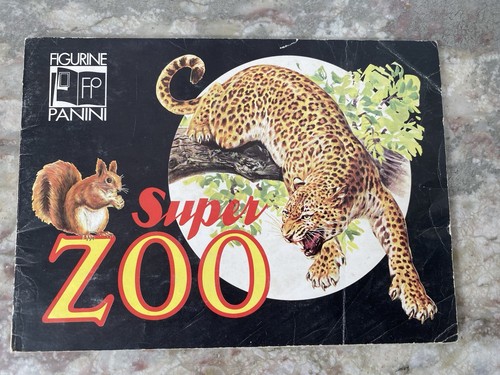 Super zoo album - panini, 1974